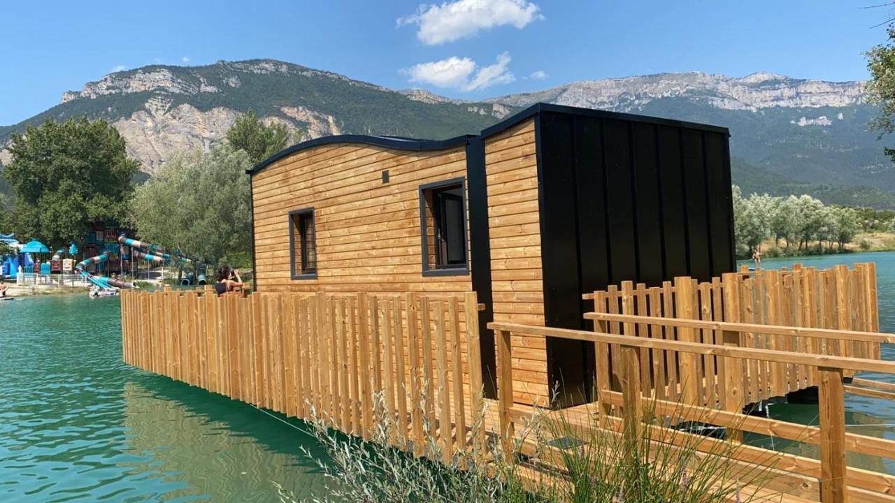 Hotel Camping Le Lac Bleu Châtillon-en-Diois Zewnętrze zdjęcie