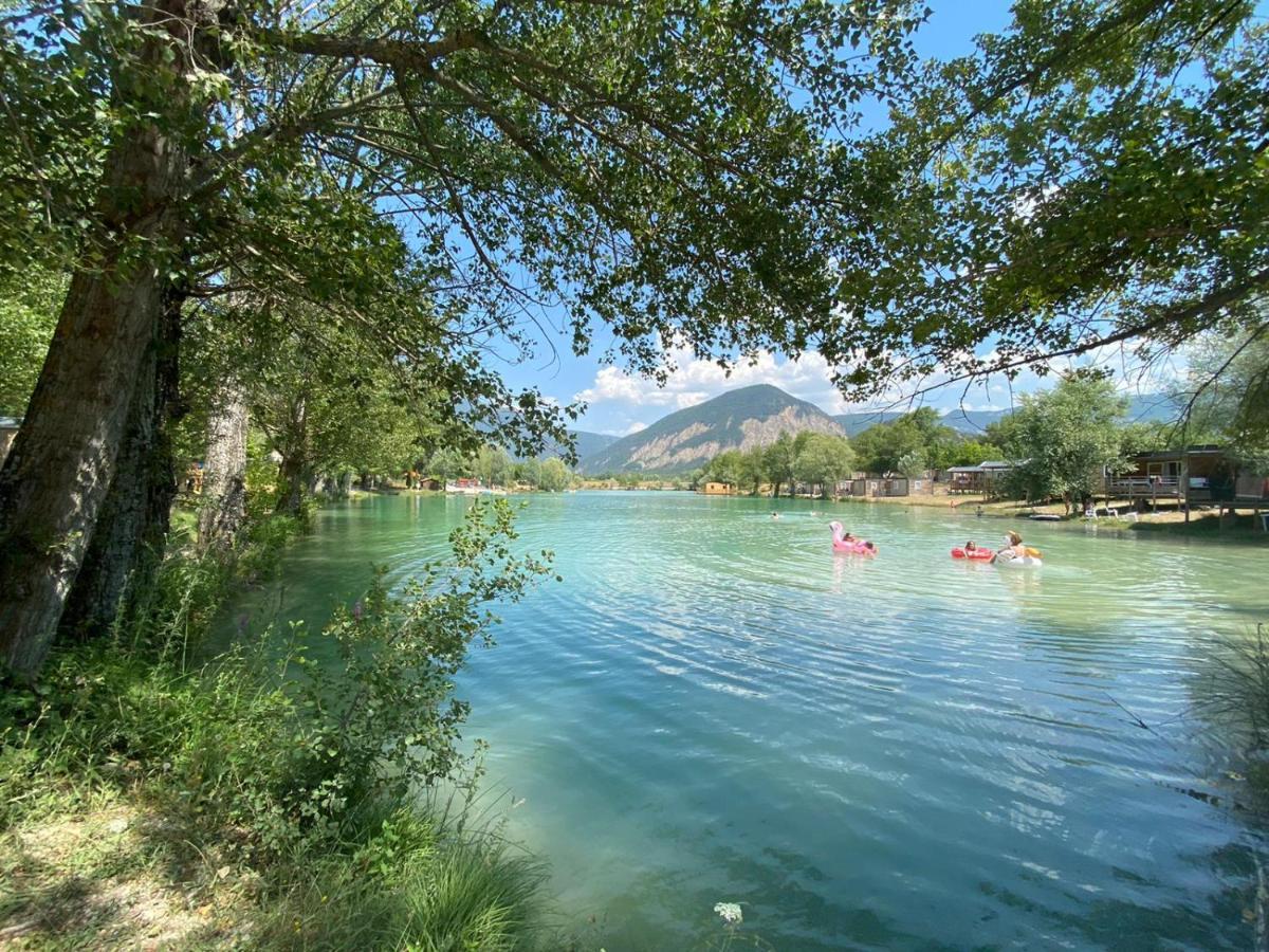 Hotel Camping Le Lac Bleu Châtillon-en-Diois Zewnętrze zdjęcie
