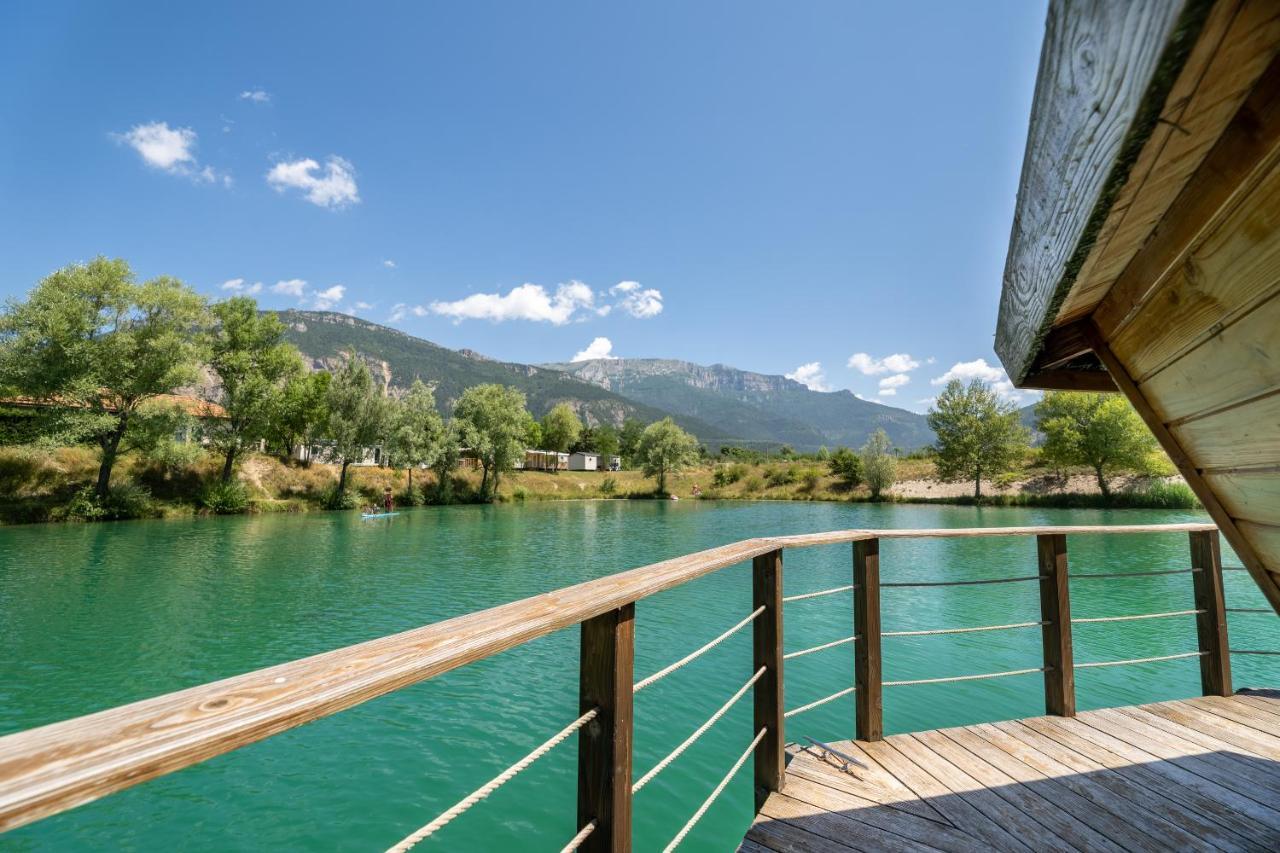 Hotel Camping Le Lac Bleu Châtillon-en-Diois Zewnętrze zdjęcie