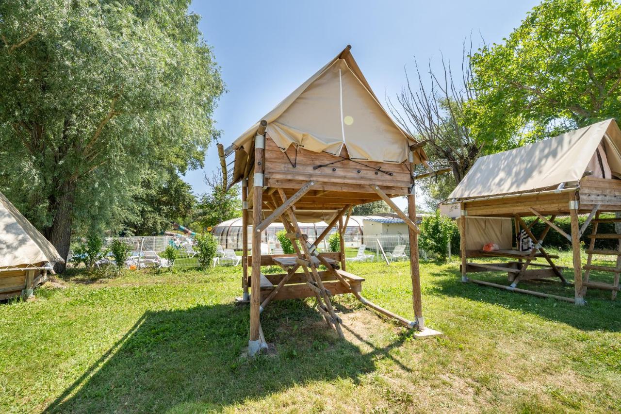 Hotel Camping Le Lac Bleu Châtillon-en-Diois Zewnętrze zdjęcie