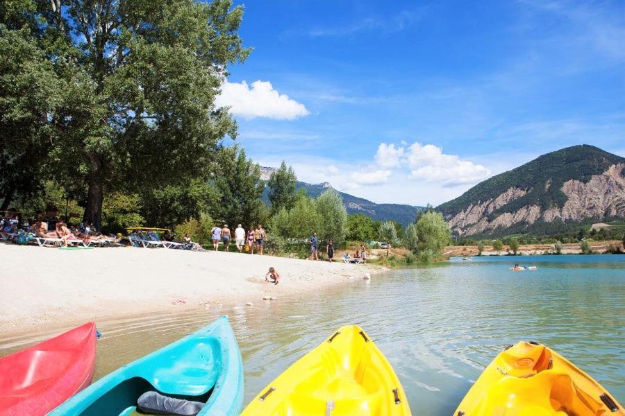 Hotel Camping Le Lac Bleu Châtillon-en-Diois Zewnętrze zdjęcie