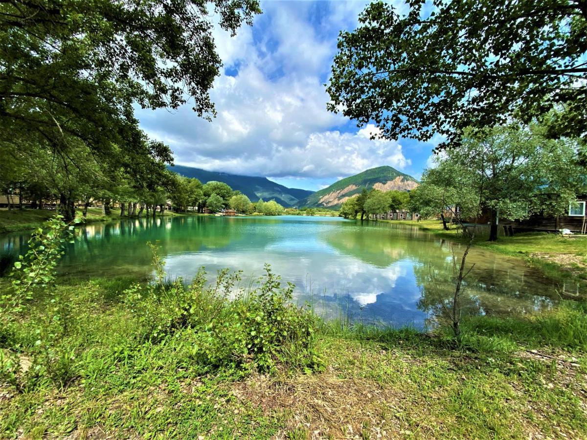 Hotel Camping Le Lac Bleu Châtillon-en-Diois Zewnętrze zdjęcie