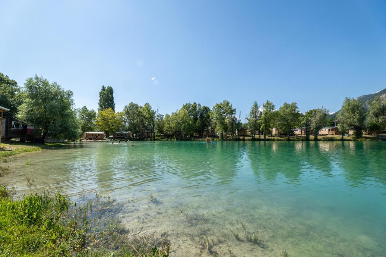 Hotel Camping Le Lac Bleu Châtillon-en-Diois Zewnętrze zdjęcie