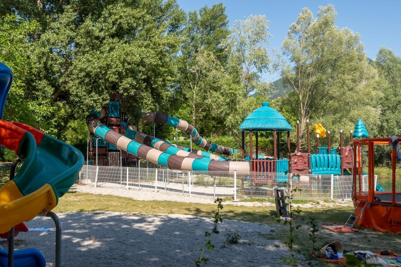 Hotel Camping Le Lac Bleu Châtillon-en-Diois Zewnętrze zdjęcie