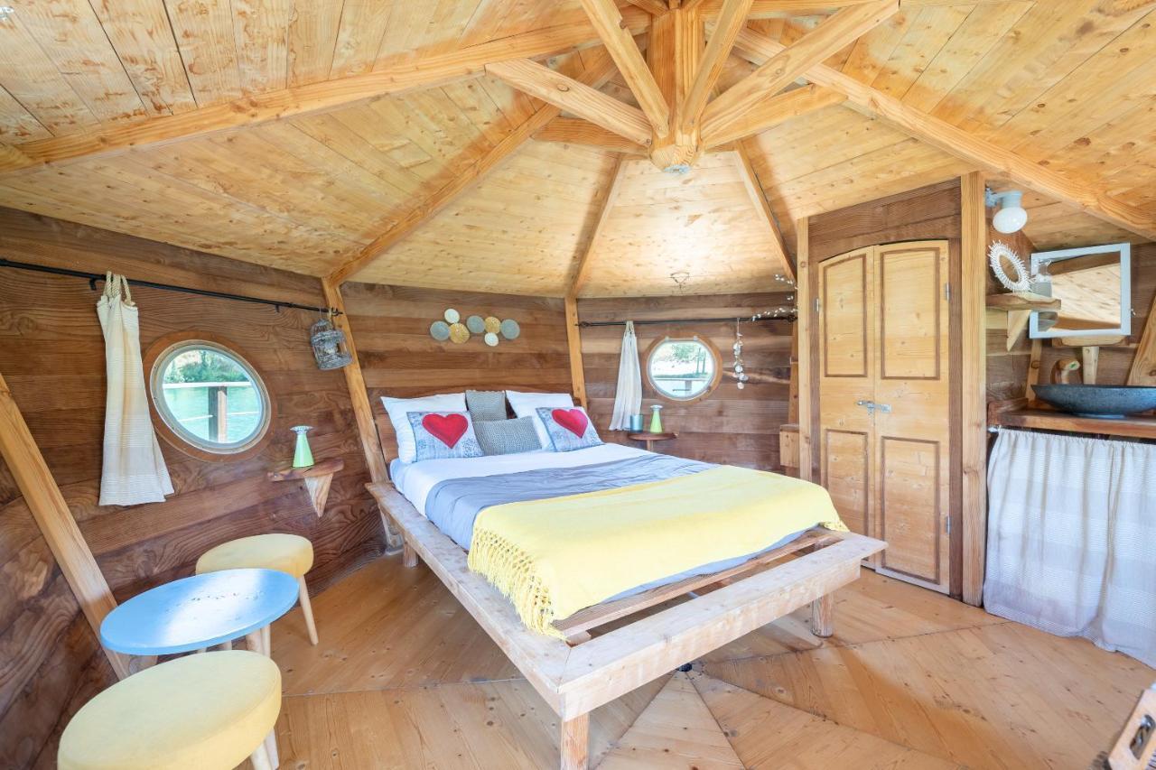 Hotel Camping Le Lac Bleu Châtillon-en-Diois Zewnętrze zdjęcie