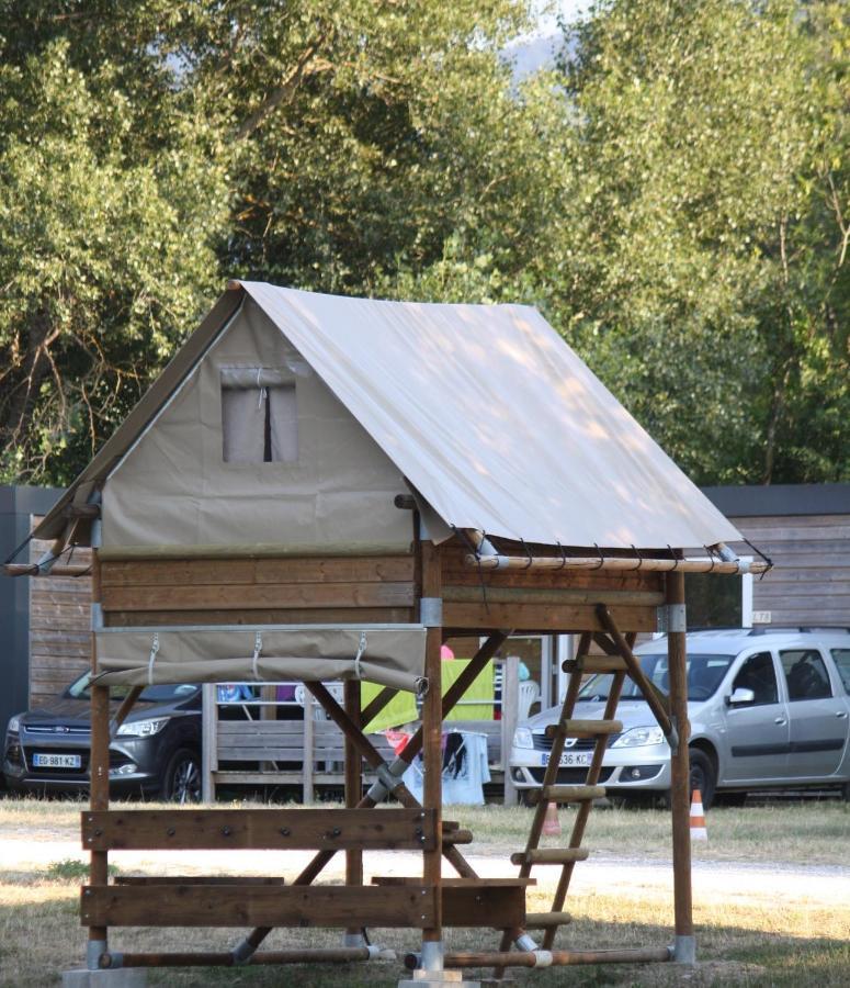 Hotel Camping Le Lac Bleu Châtillon-en-Diois Zewnętrze zdjęcie