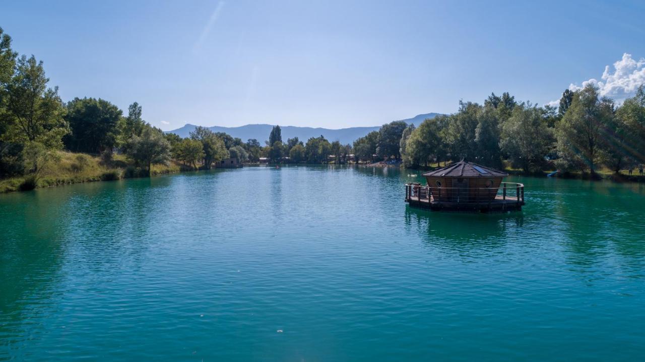 Hotel Camping Le Lac Bleu Châtillon-en-Diois Zewnętrze zdjęcie